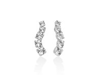 Orecchini Miluna Donna in Argento Topazio ERD3479